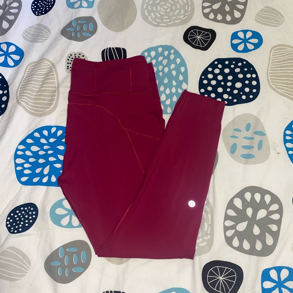 Lululemon Fast and Free 28” size 12